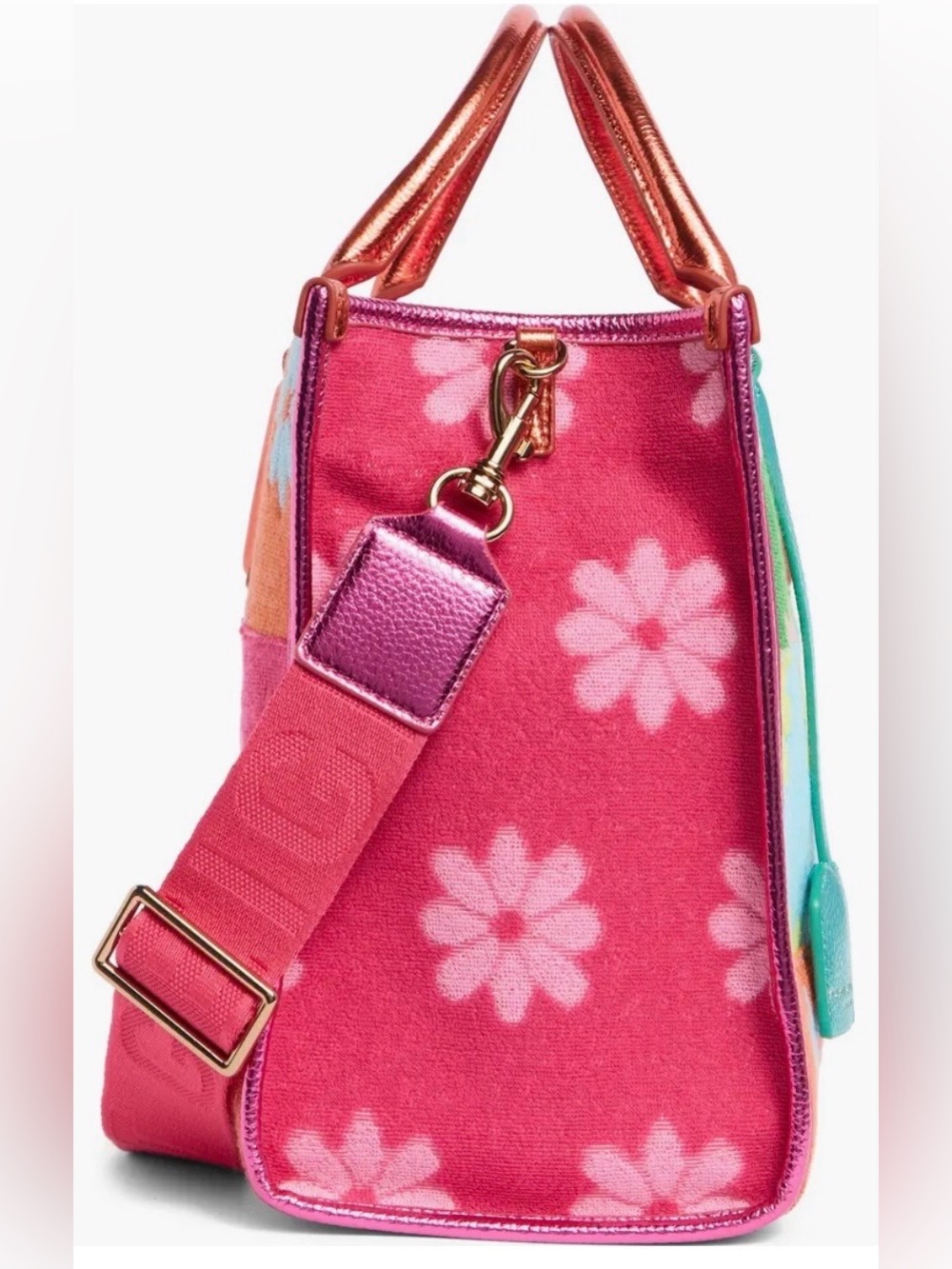 Kurt Geiger Chiswick Floral Tote Bag with dust bag - Picture 7 of 16